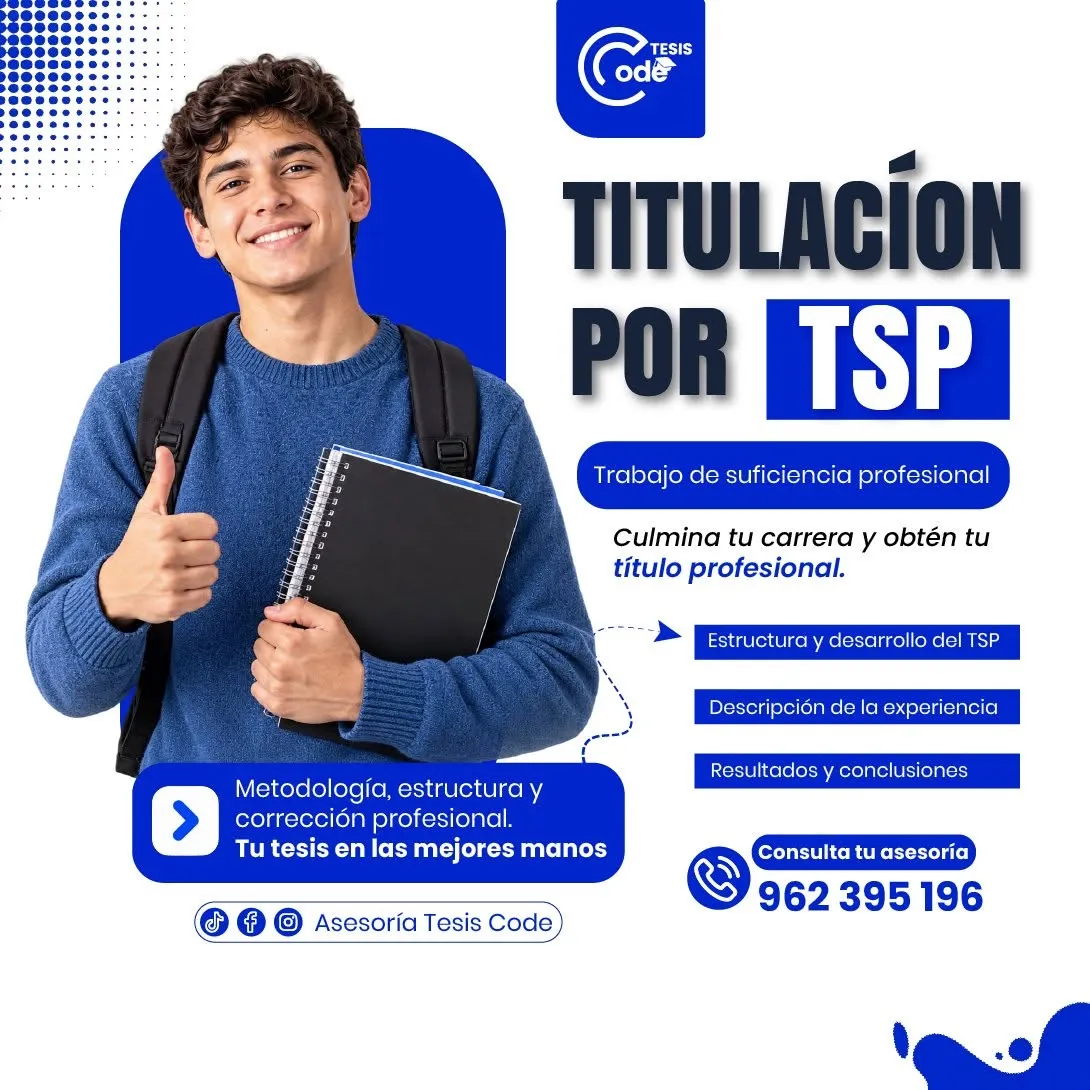 Trabajo de suficiencia profesional 